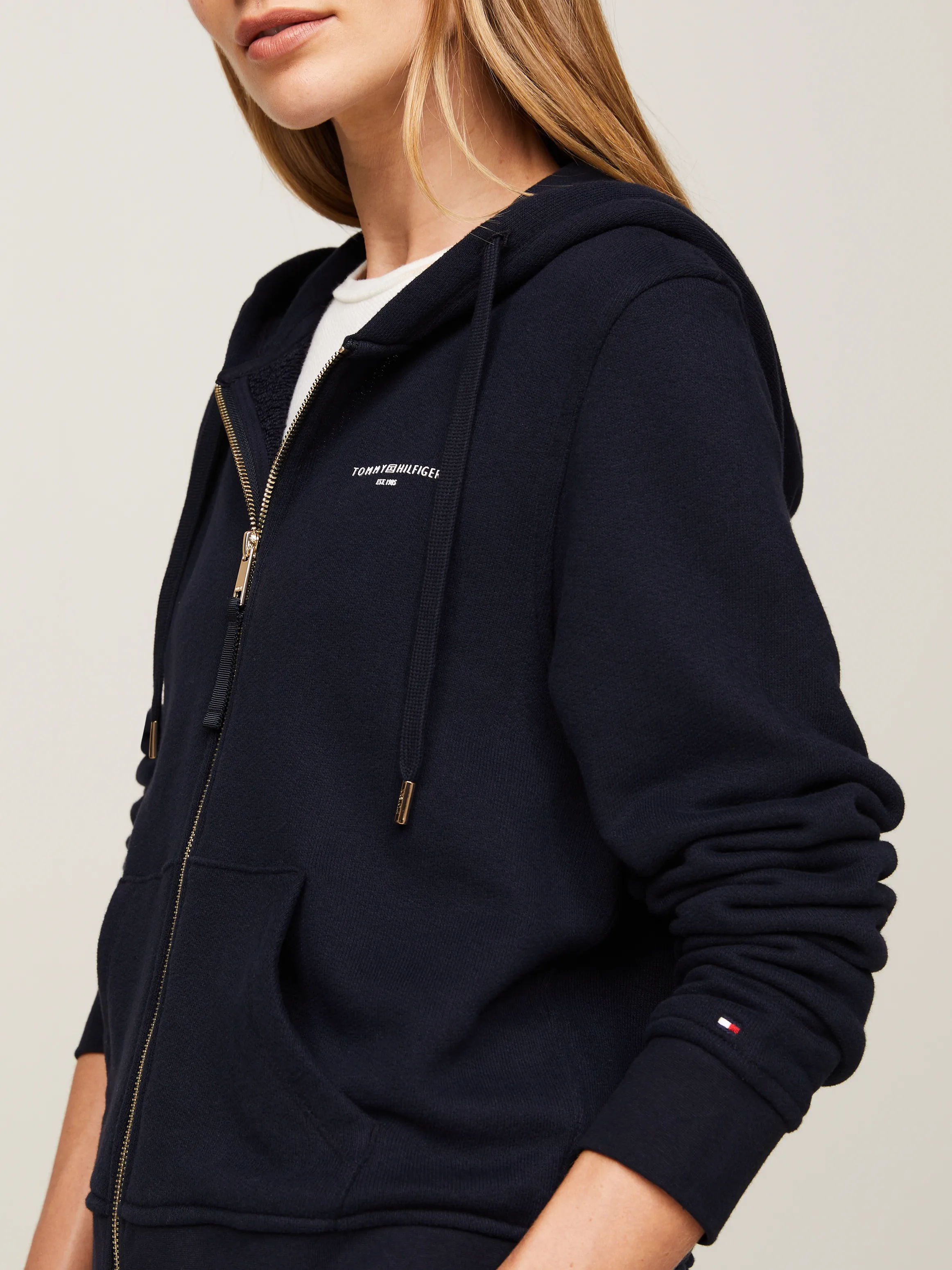 1985 Mini Corp Logo Zip-Thru Hoodie | Sweatshirts & Hoodies | Tommy Hilfiger