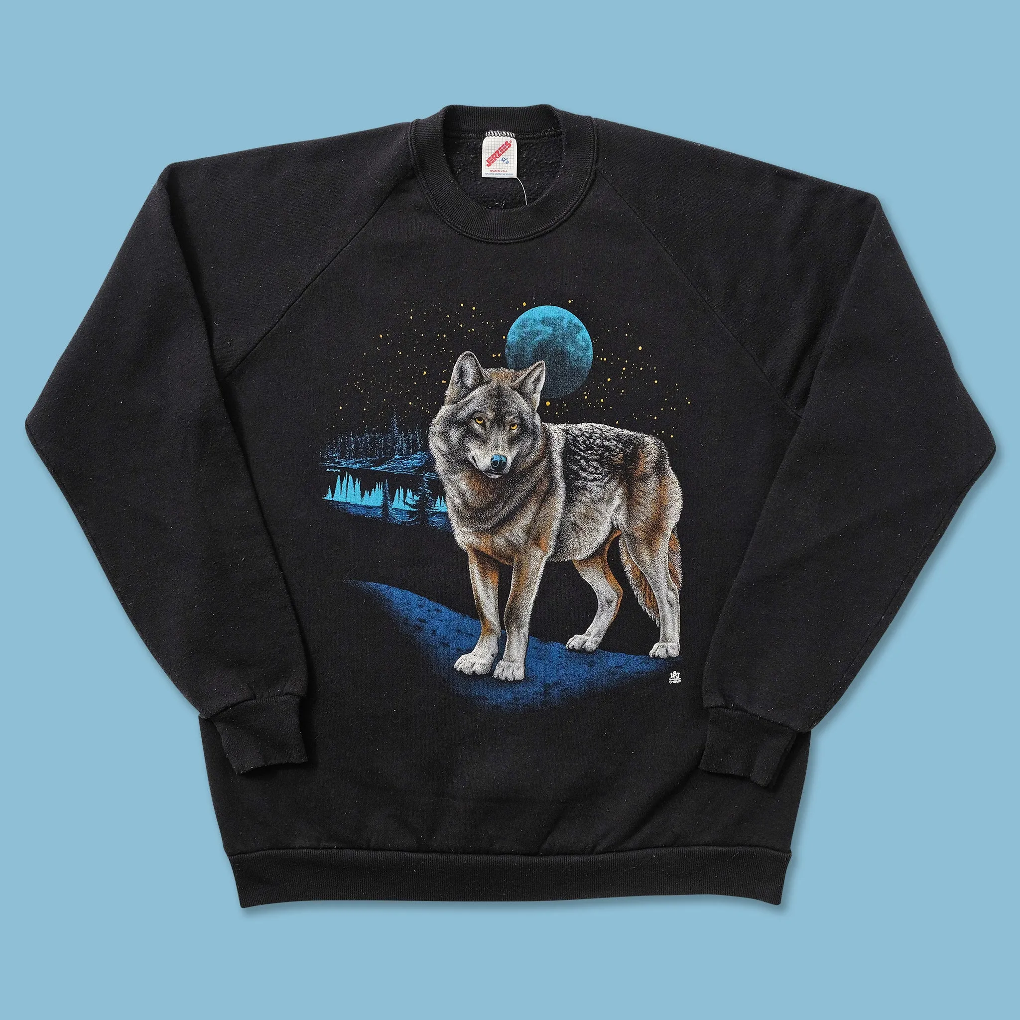 1987 Wolf Sweater Medium