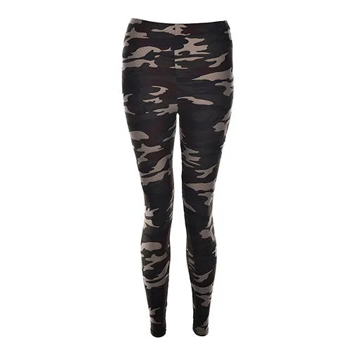 3 Color Sexy able Women Camouflage Army Green Stretch Leggings Pants Trouser Graffiti Slim For Women Gifts  SM6