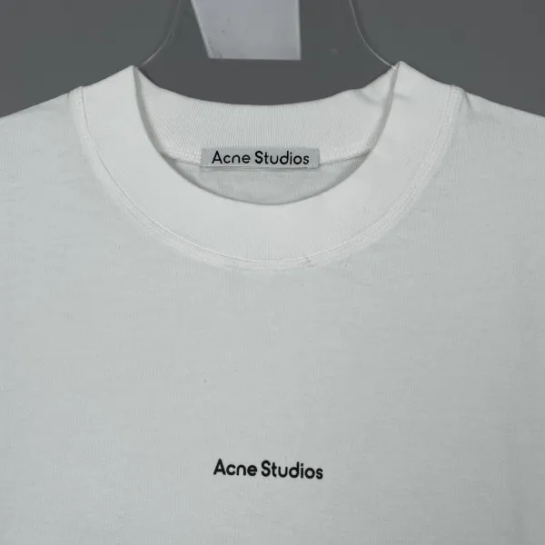 Acne Studios  |Street Style Short Sleeves Logo Designers T-Shirts