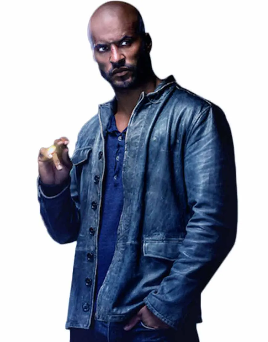 American Gods S02 Ricky Whittle Jacket | Shadow Moon Leather Jacket