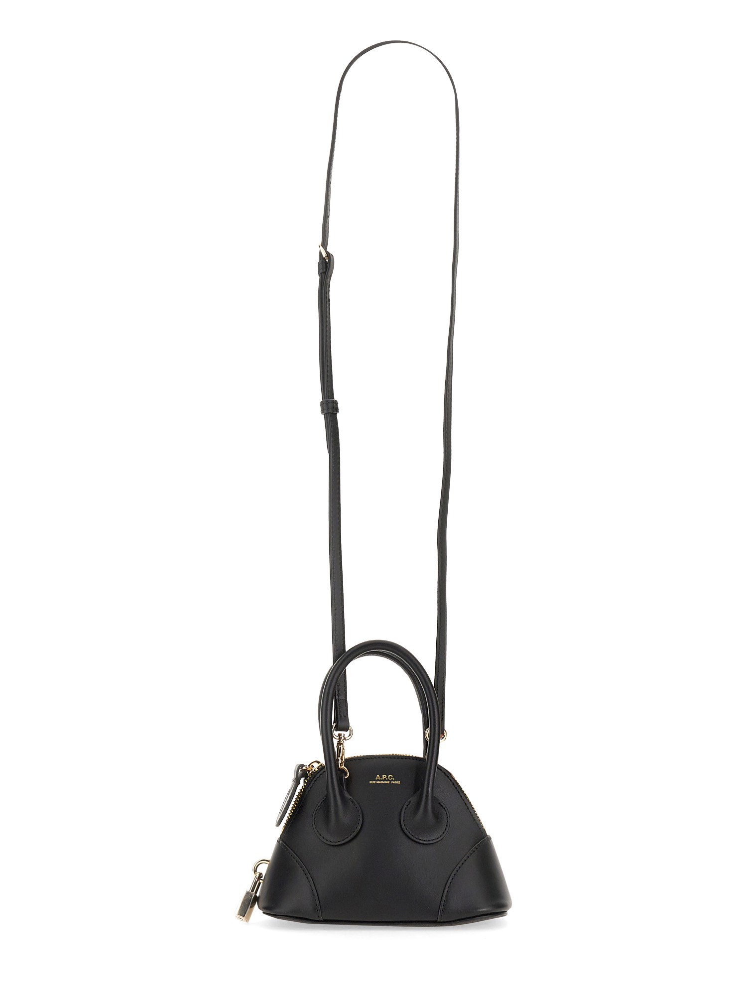 A.P.C.    SAC EMMA MINI LEATHER BAG