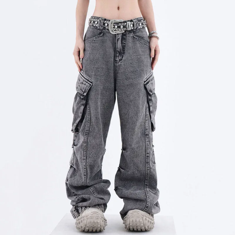 Big Ideas Wide Leg Cargo Jeans