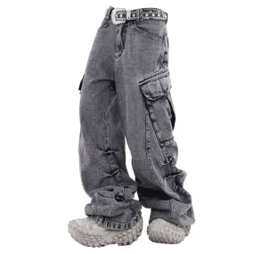 Big Ideas Wide Leg Cargo Jeans