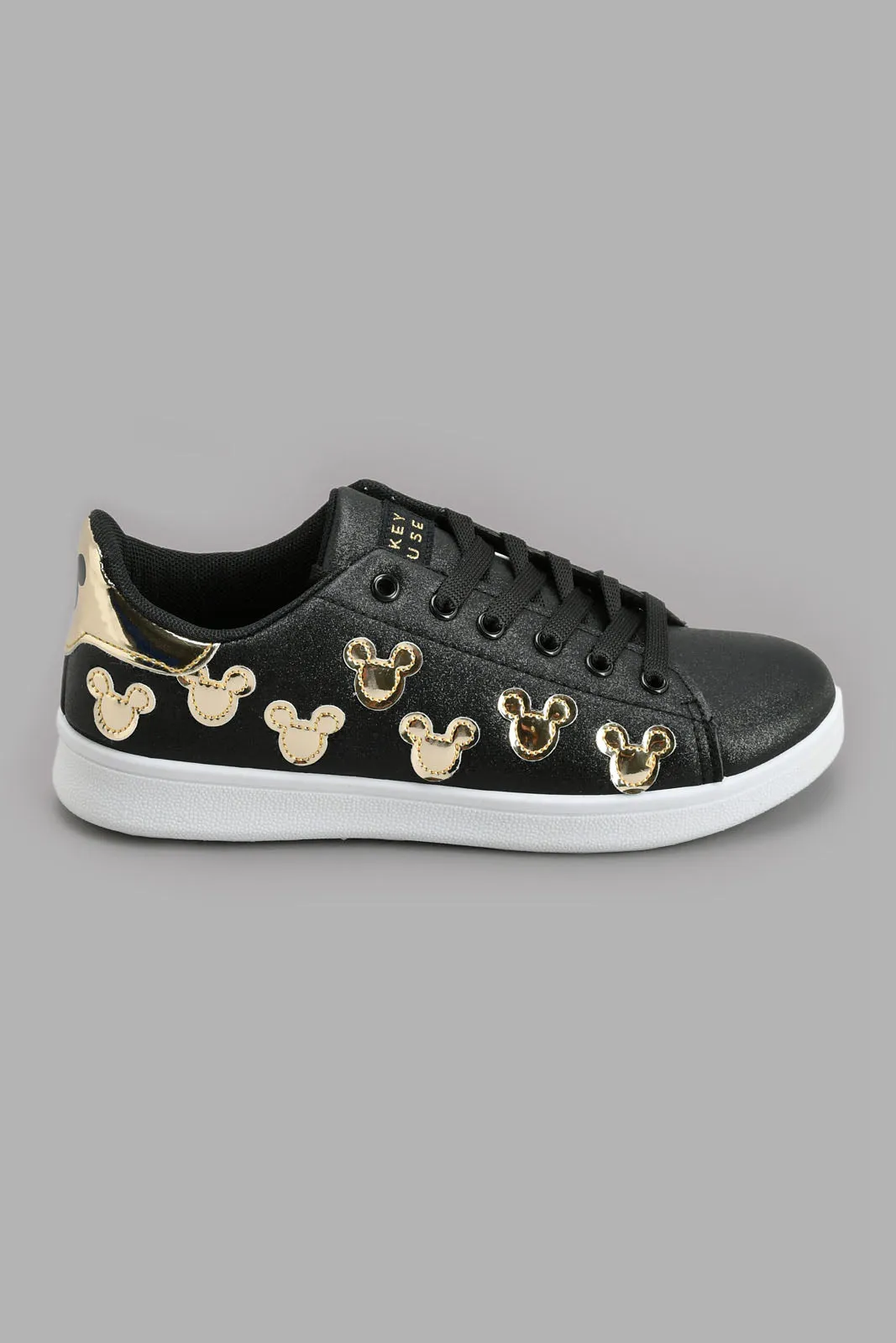 Black Mickey Mouse Sneaker