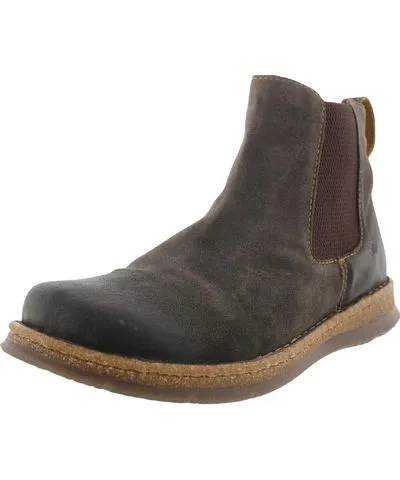 Born Shoes Brody Mens Suede Slip On Chelsea Boots