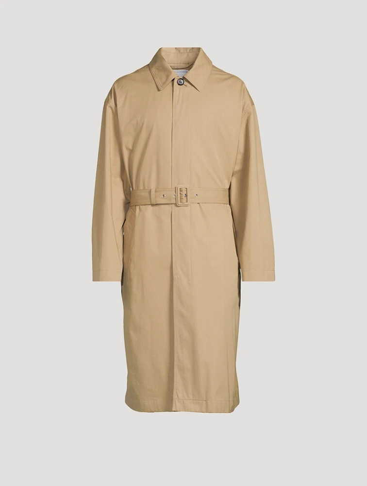 BOTTEGA VENETA Cotton Twill Trench Coat