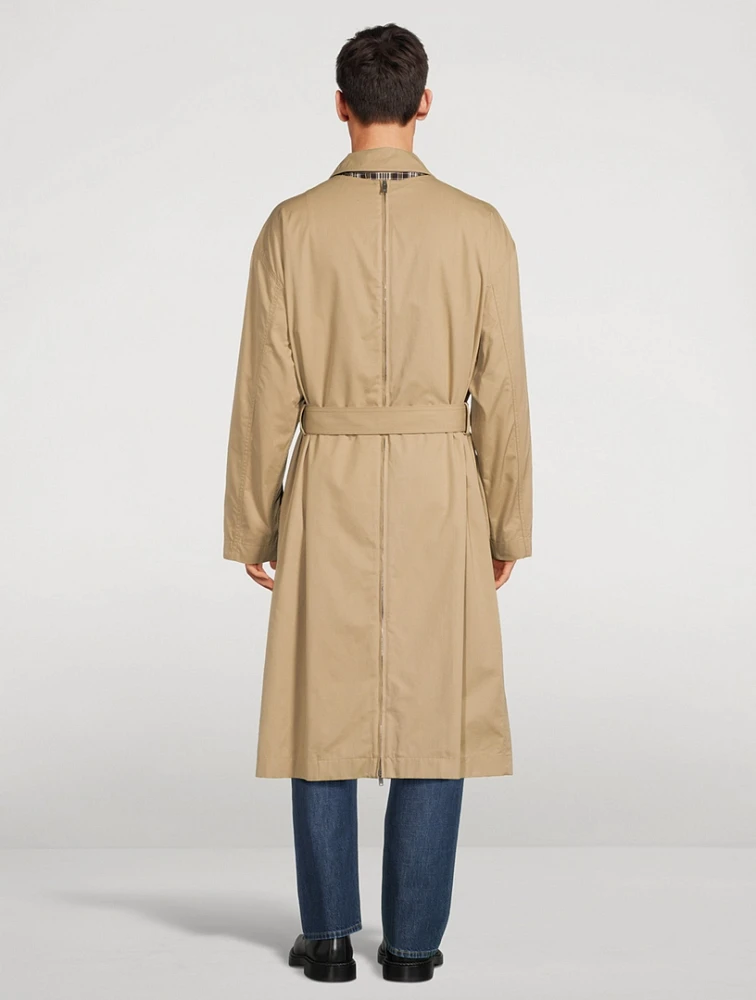 BOTTEGA VENETA Cotton Twill Trench Coat