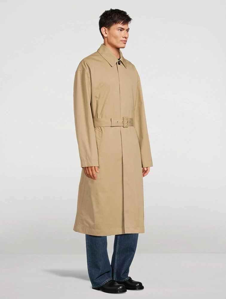 BOTTEGA VENETA Cotton Twill Trench Coat