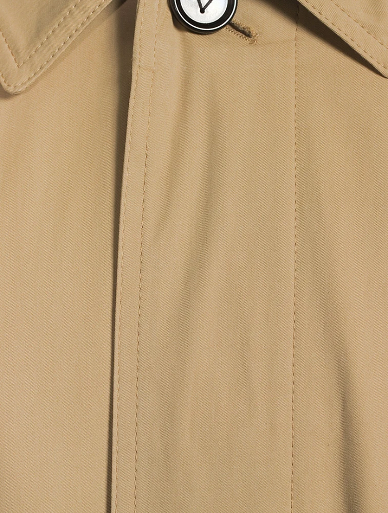 BOTTEGA VENETA Cotton Twill Trench Coat