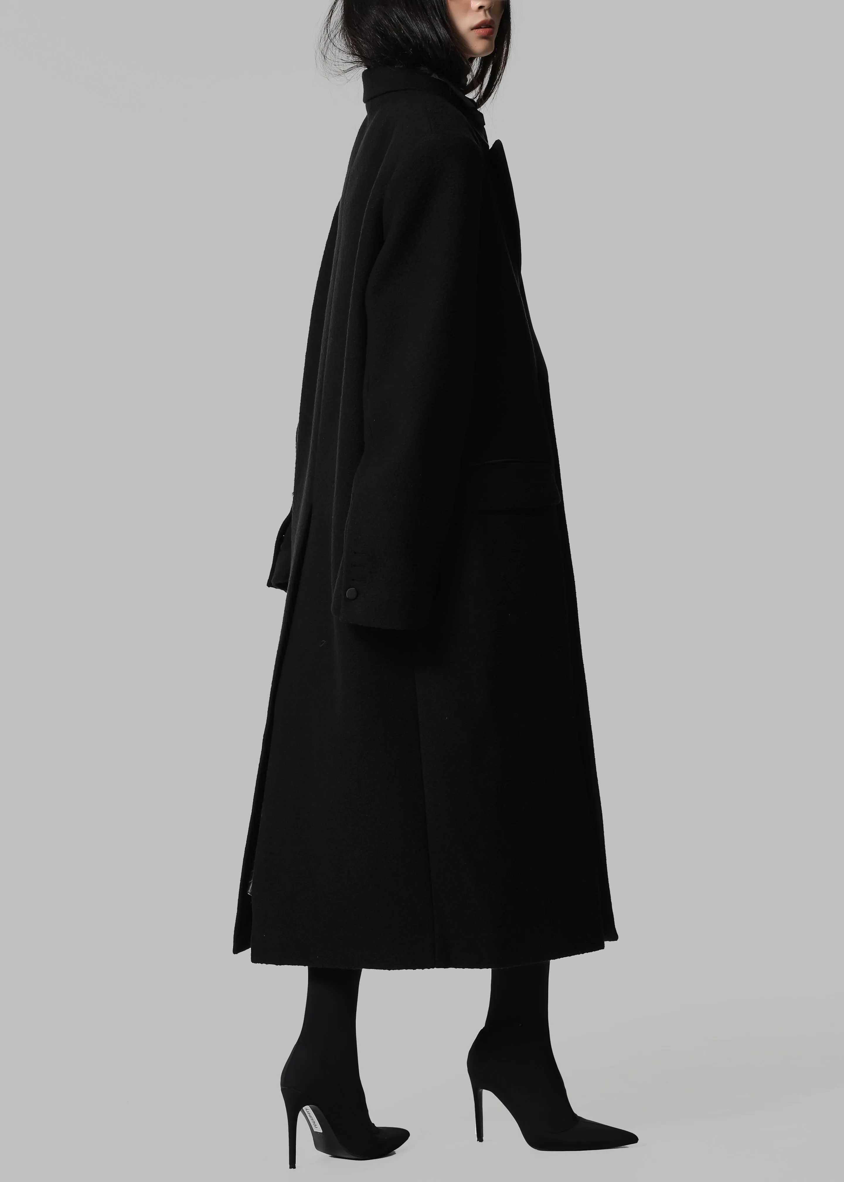 Bryce Oversized Coat - Black