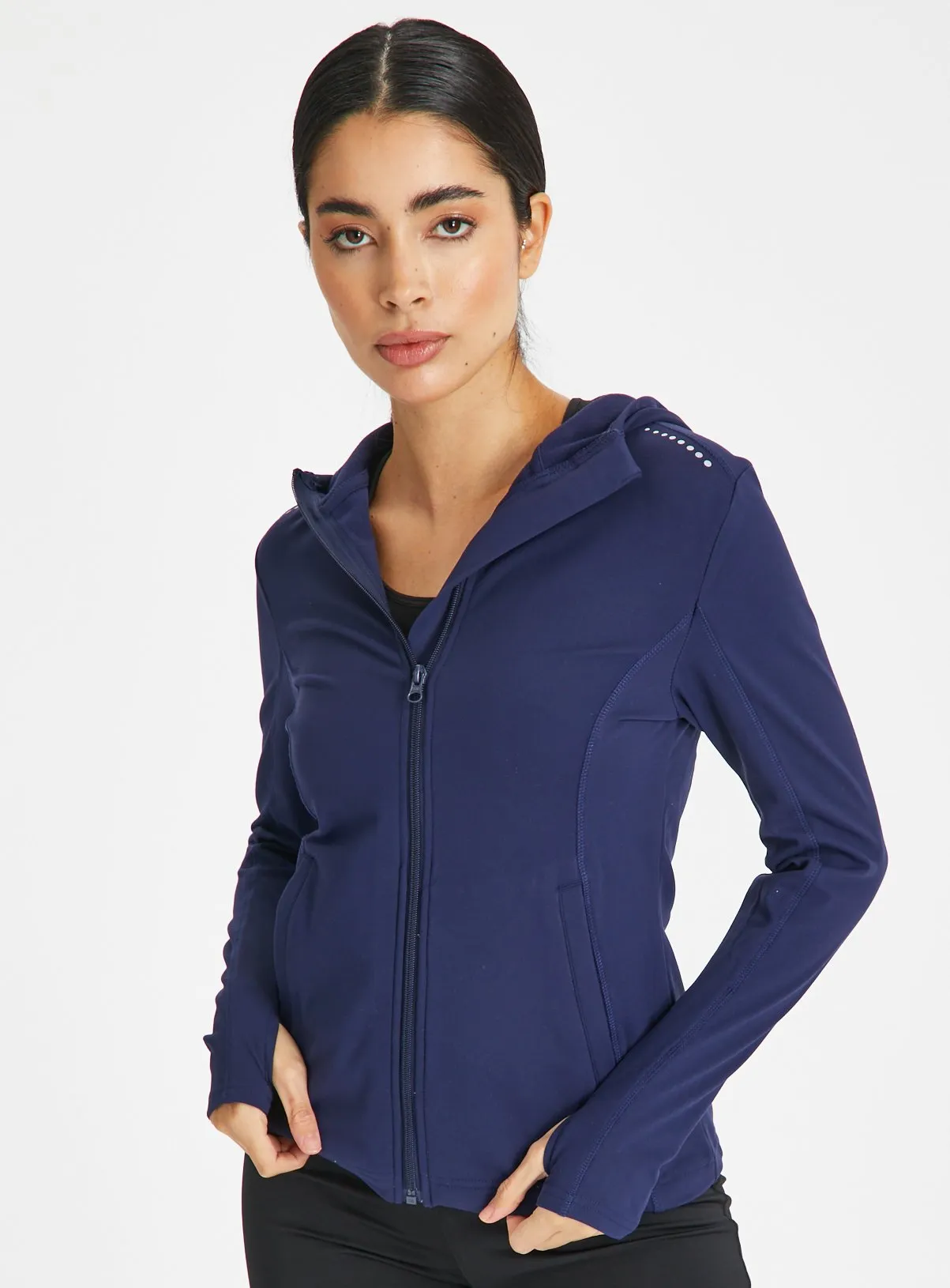 Buy Active Navy Performance Zip-Through Hoodie XL | Hoodies and sweatshirts | Tu