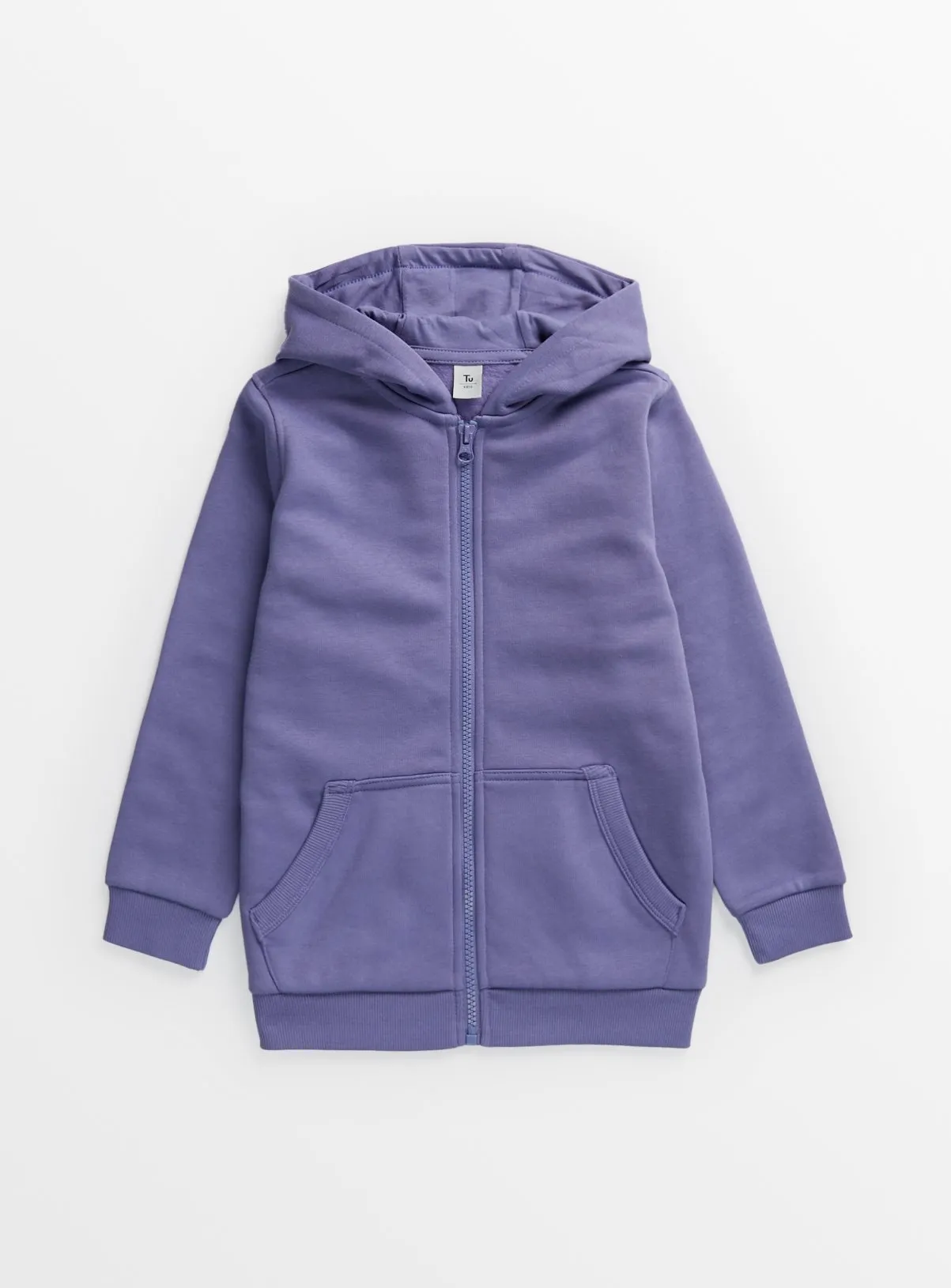 Buy Purple Zip-Through Hoodie 5 years | Jumpers and hoodies | Tu