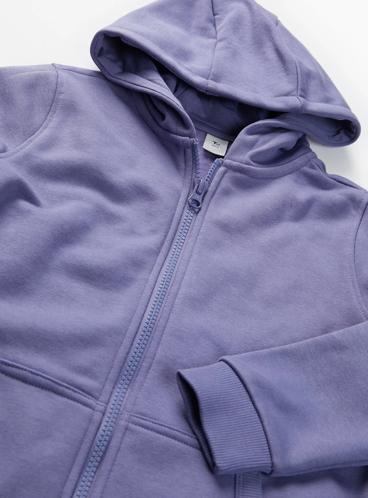 Buy Purple Zip-Through Hoodie 5 years | Jumpers and hoodies | Tu