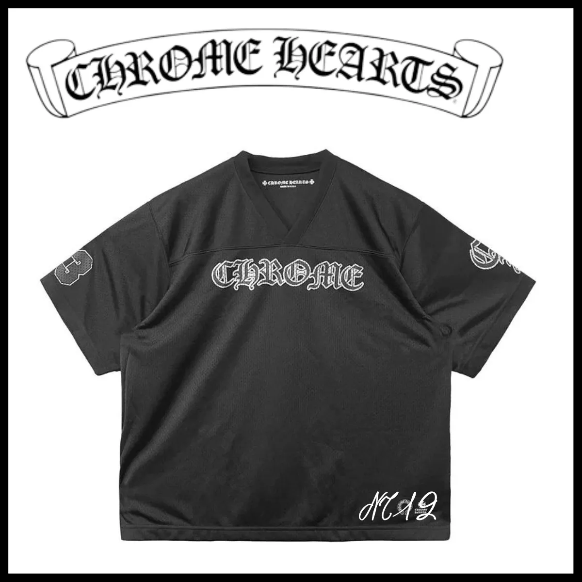 CHROME HEARTS  |Unisex Street Style T-Shirts