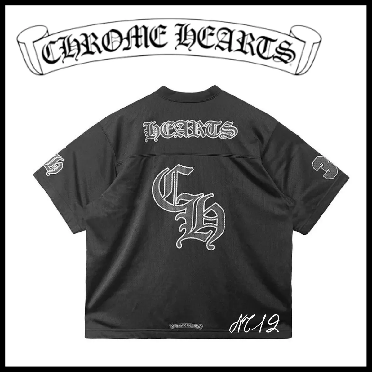 CHROME HEARTS  |Unisex Street Style T-Shirts