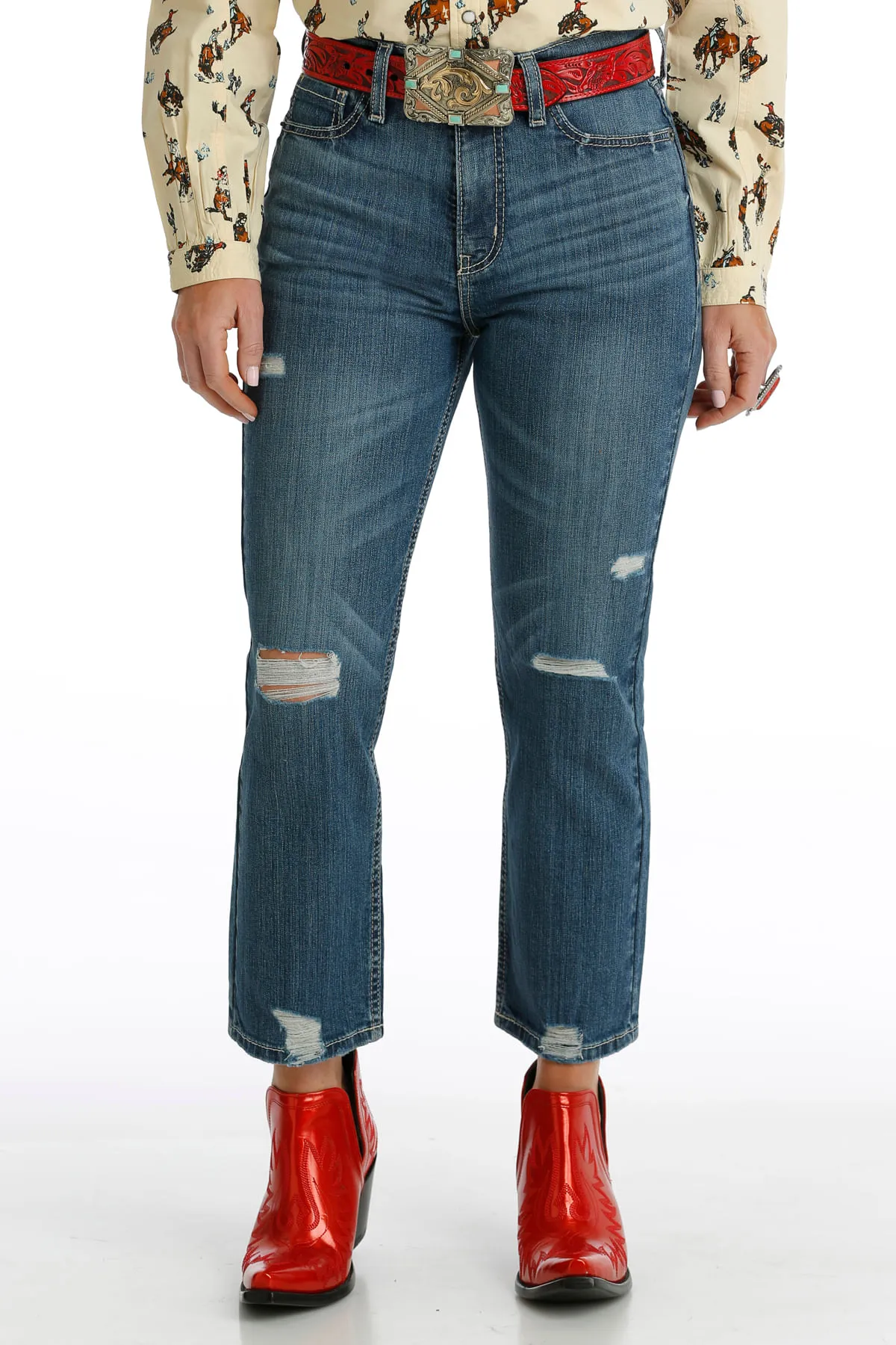 Cinch Womens Quinn Crop Jeans