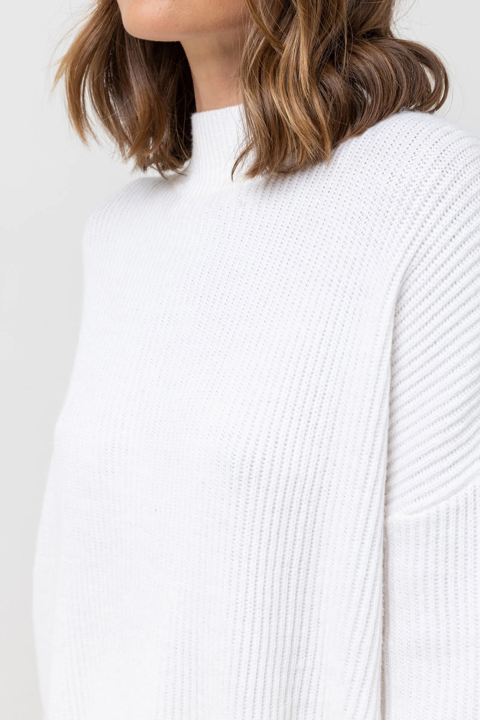 Classic Knit Jumper Cream