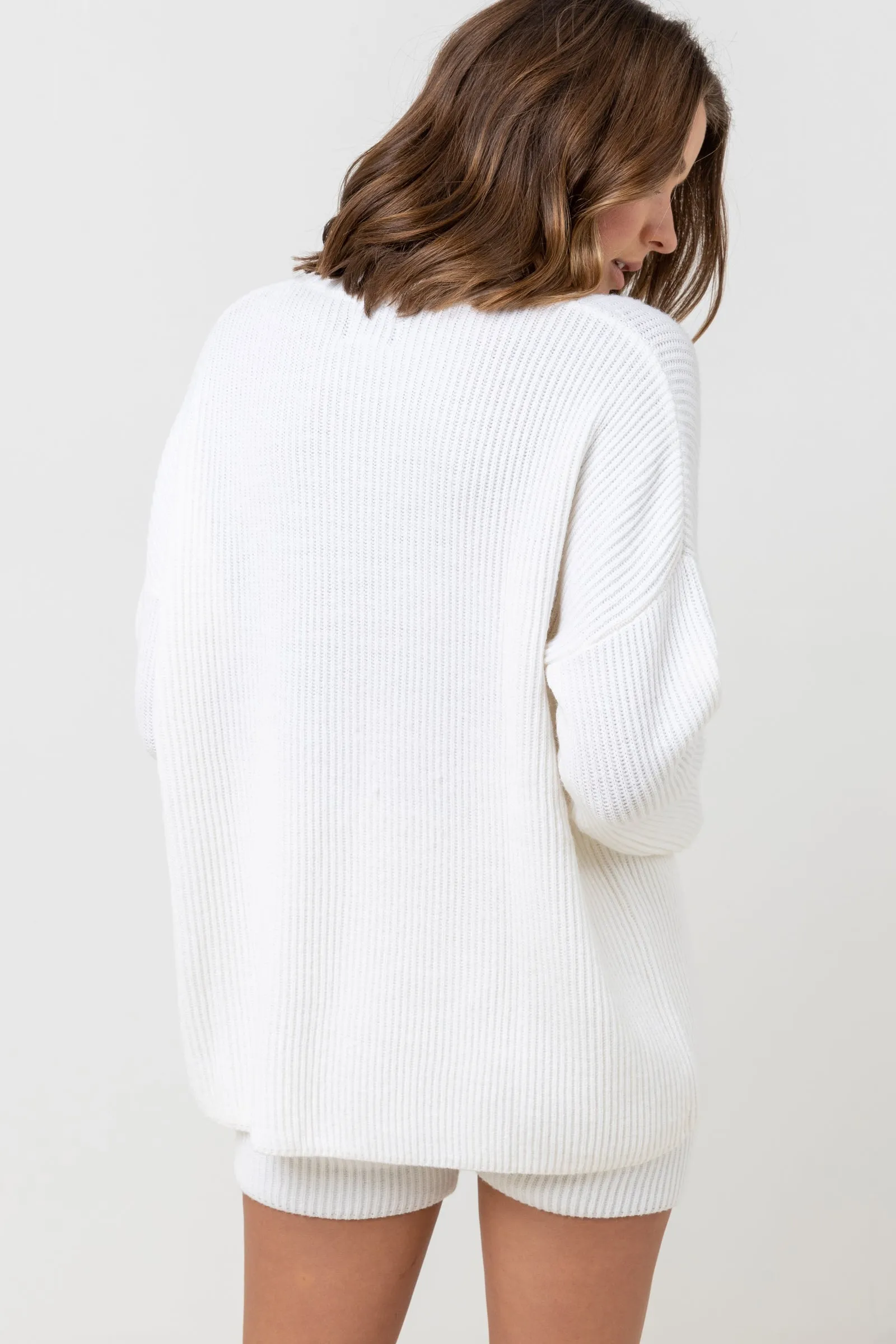 Classic Knit Jumper Cream