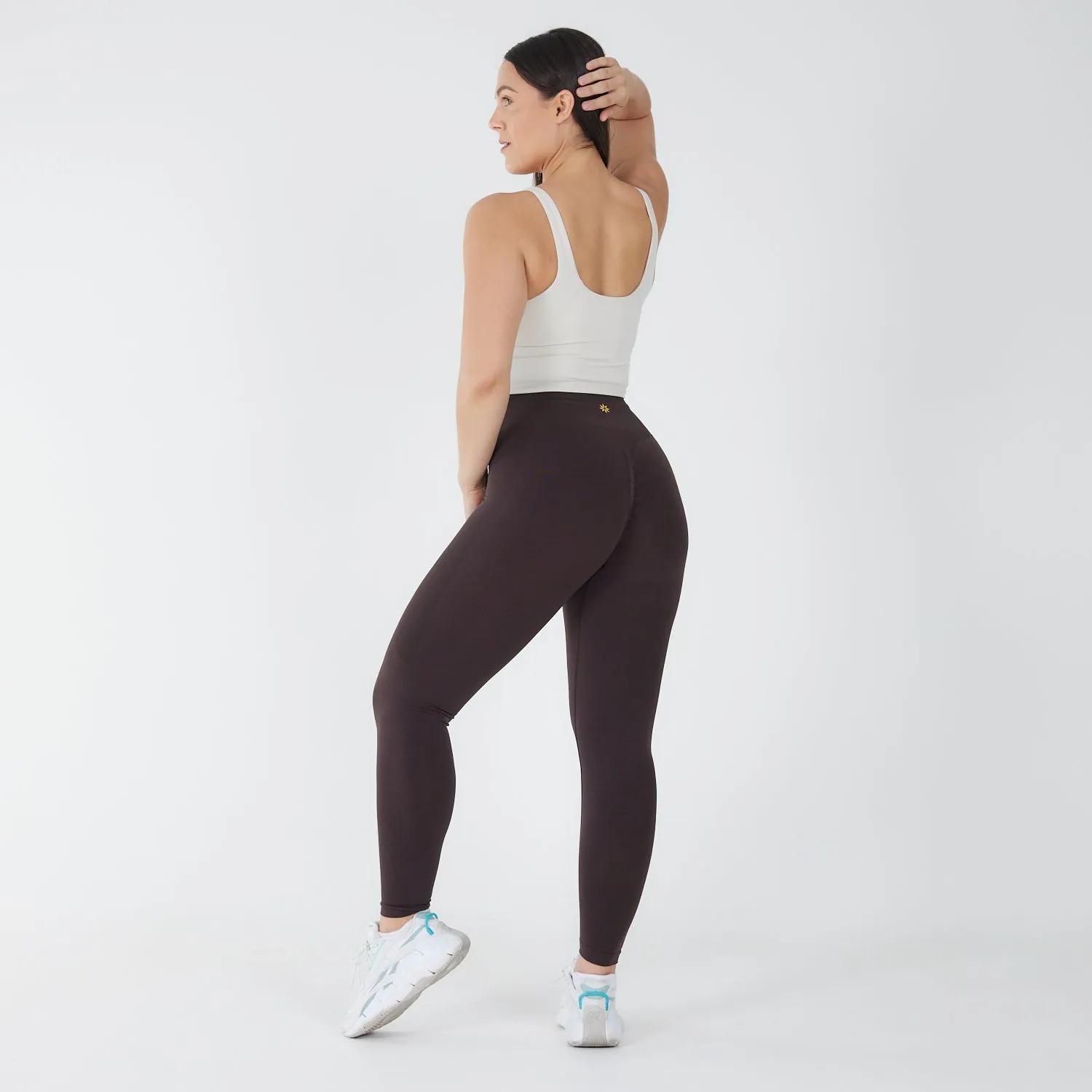 Classic Seamless Legging in Espresso - FINAL SALE