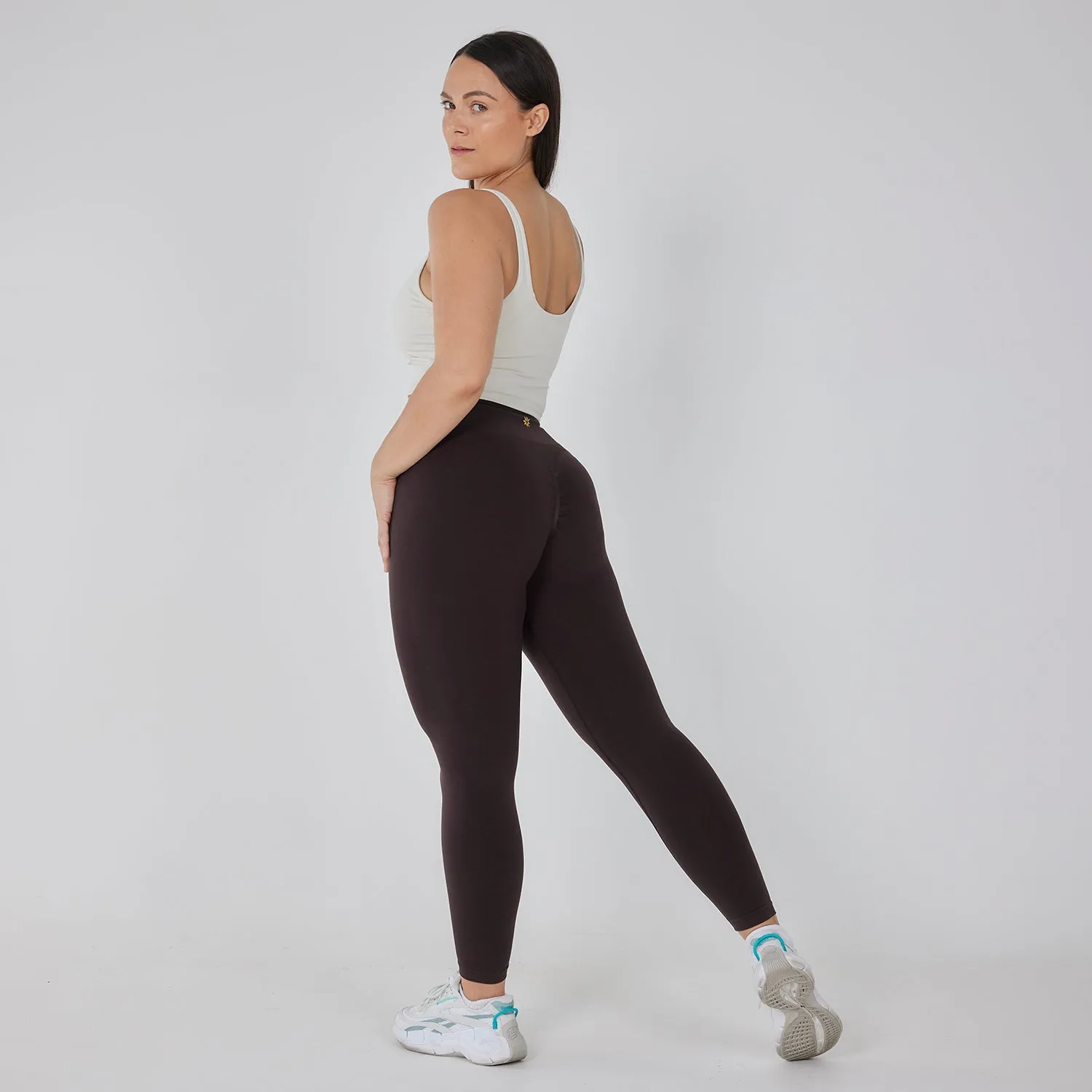 Classic Seamless Legging in Espresso - FINAL SALE