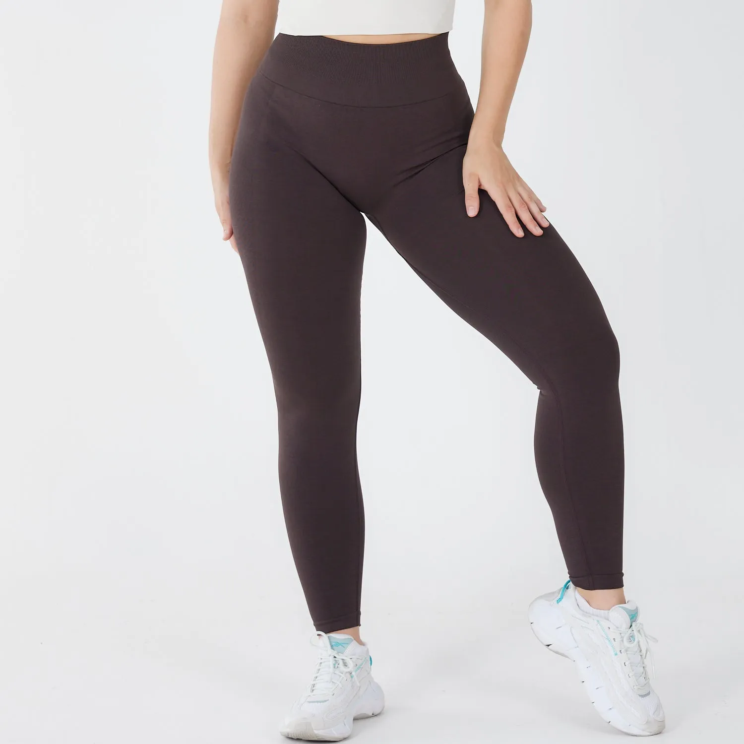 Classic Seamless Legging in Espresso - FINAL SALE