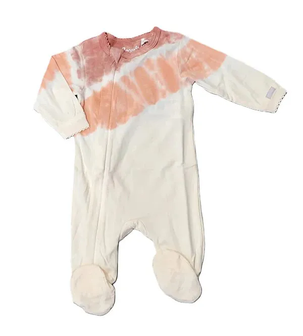 Coccoli Diagonal Tie Dye Footie