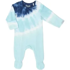 Coccoli Diagonal Tie Dye Footie