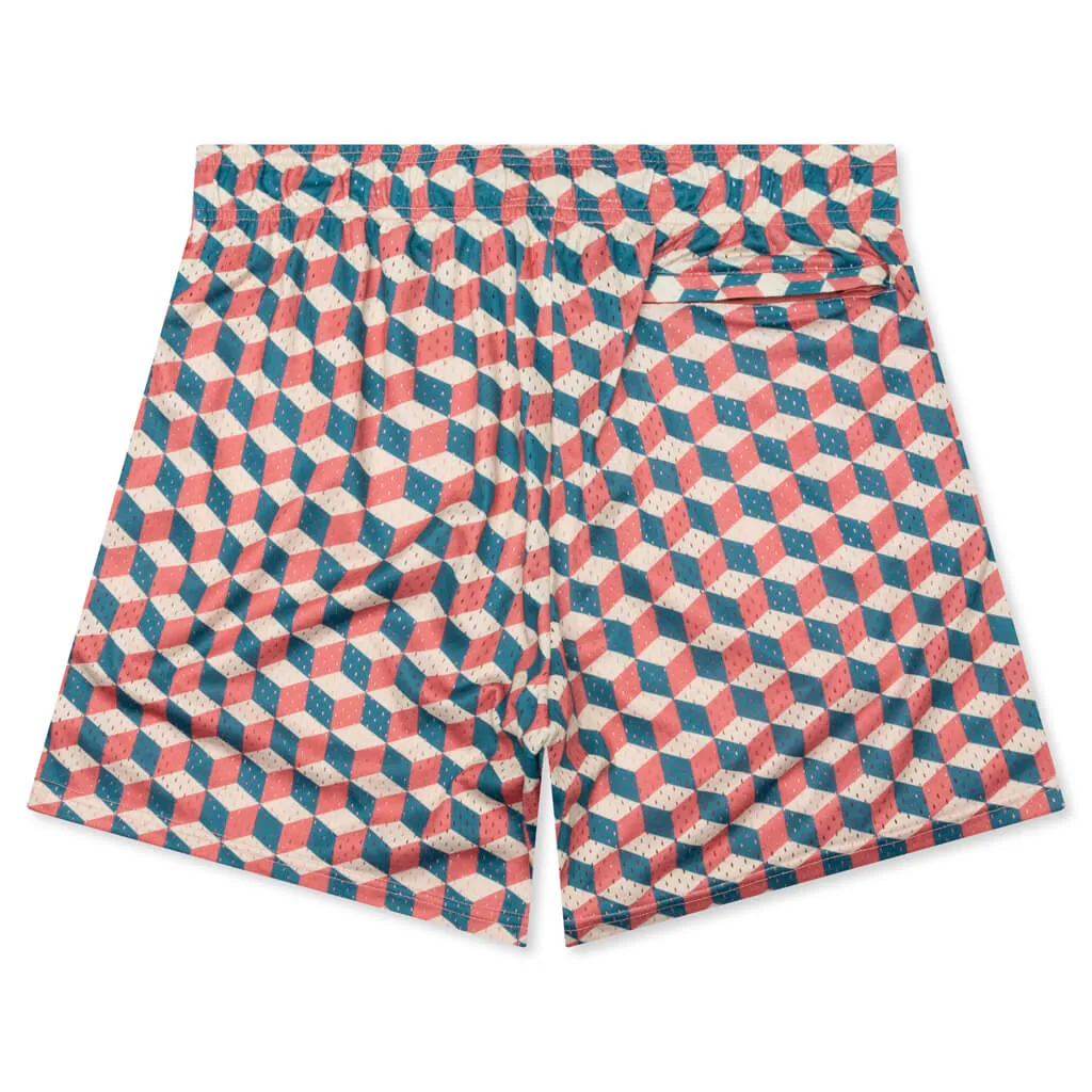 Cubert West Mesh Shorts - Coral