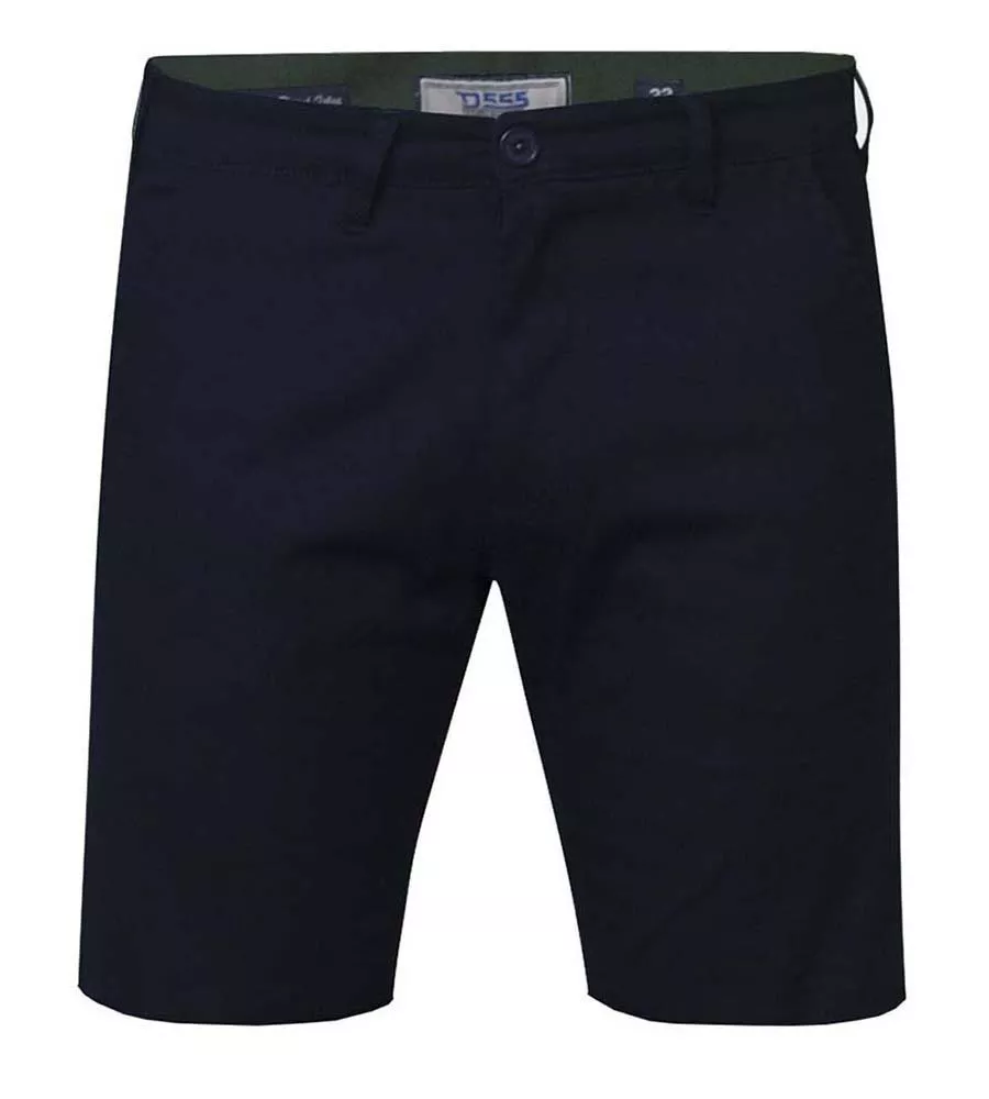 D555 Mens Navy Stretch Chino Shorts (OPALA 1)