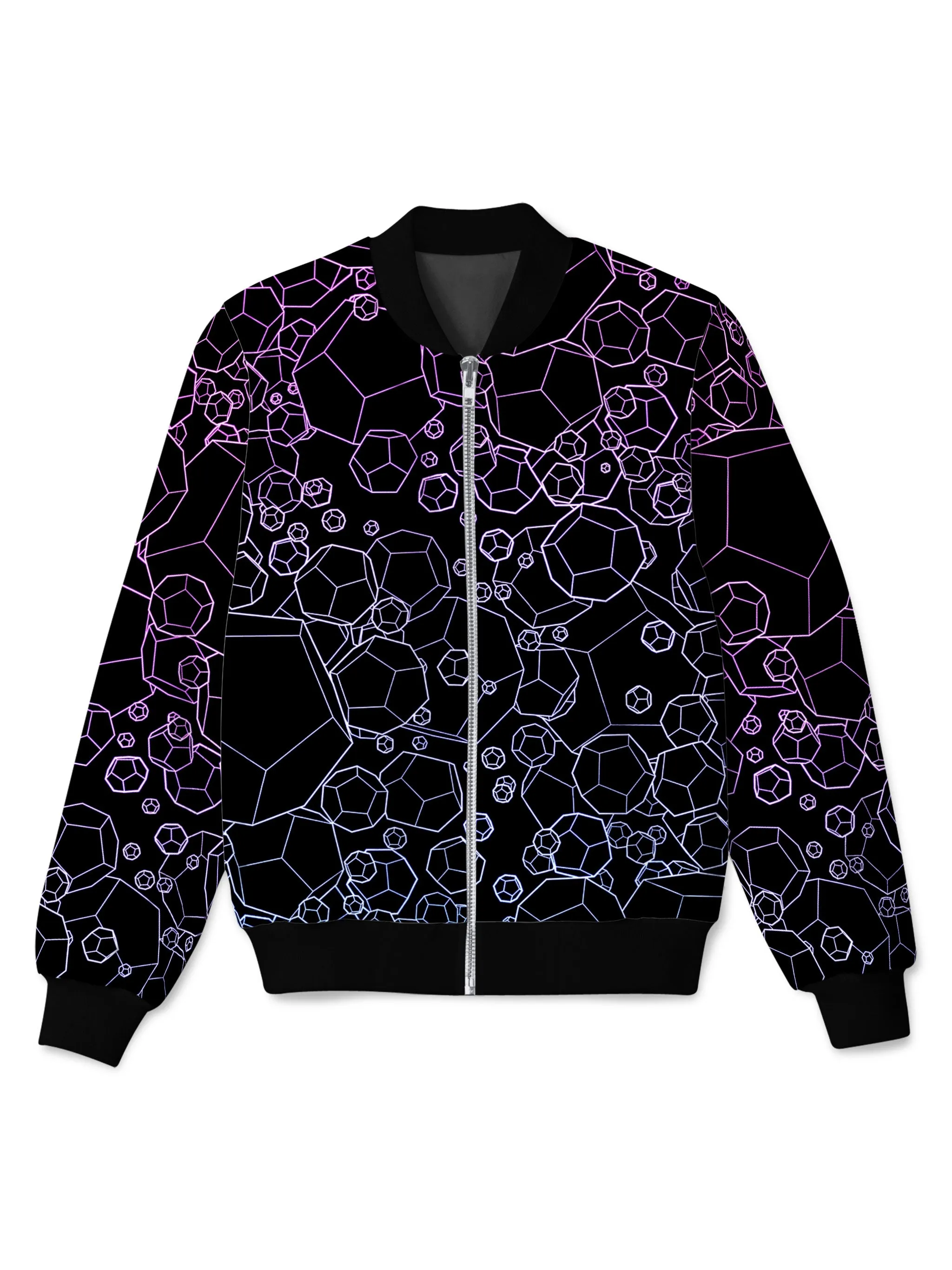 Dodecahedron Madness Cold Bomber Jacket