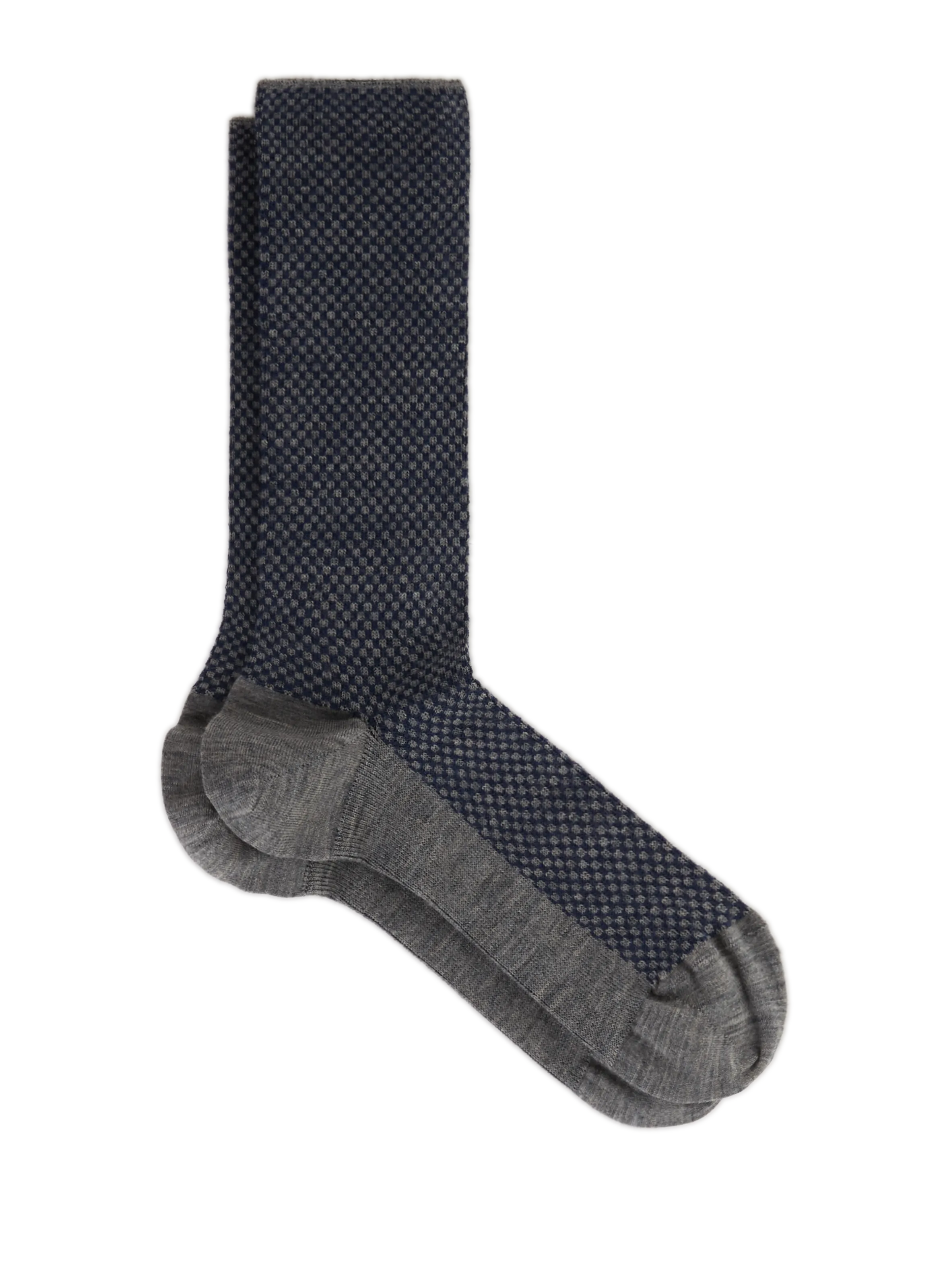 DORÉ DORÉ  Printed wool socks - Grey