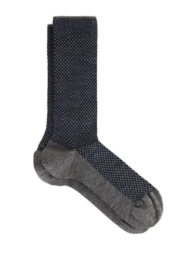 DORÉ DORÉ  Printed wool socks - Grey