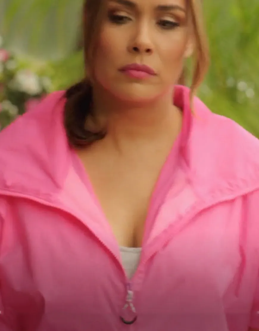 Dynasty S04 Ana Brenda Contreras Pink Jacket | Cristal Jennings Jacket