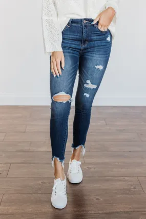 EnJean Ankle Crop Skinny Jeans- Giselle Wash