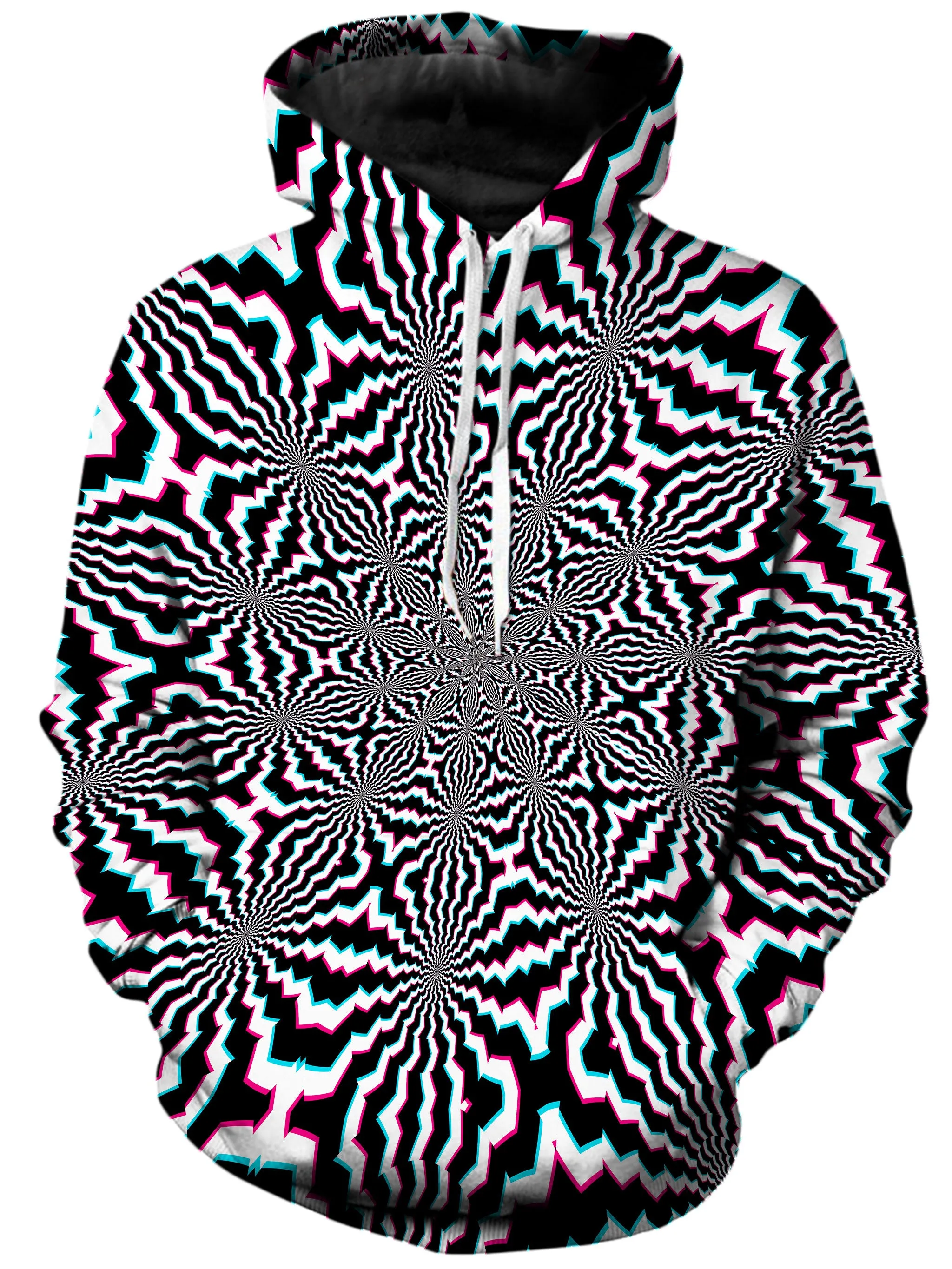 Fractal Ripples Hoodie and Leggings Combo