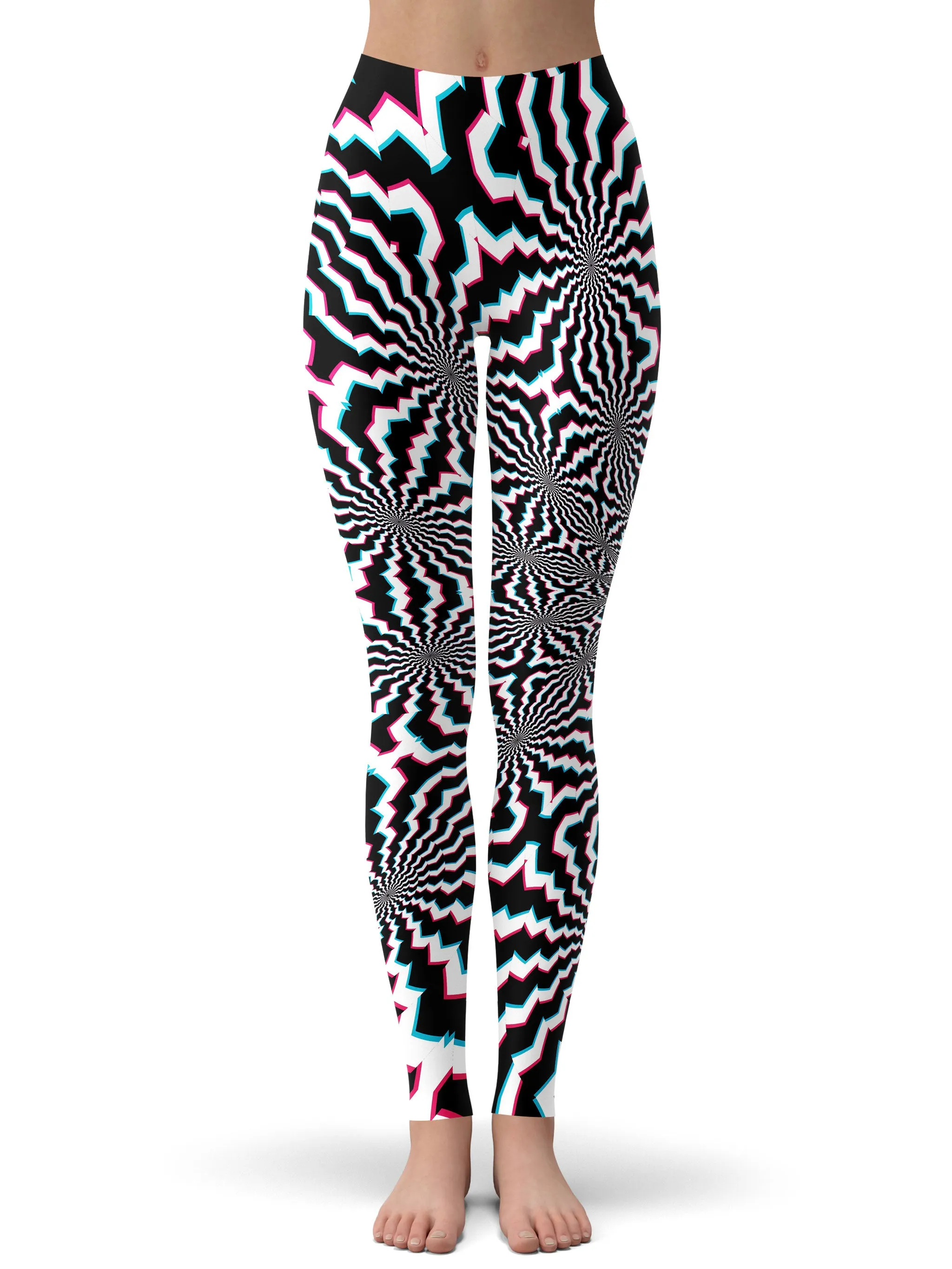 Fractal Ripples Hoodie and Leggings Combo