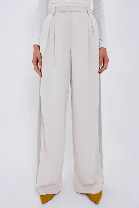 French Oak Sullivan with Beaded Tux Stripe Pant