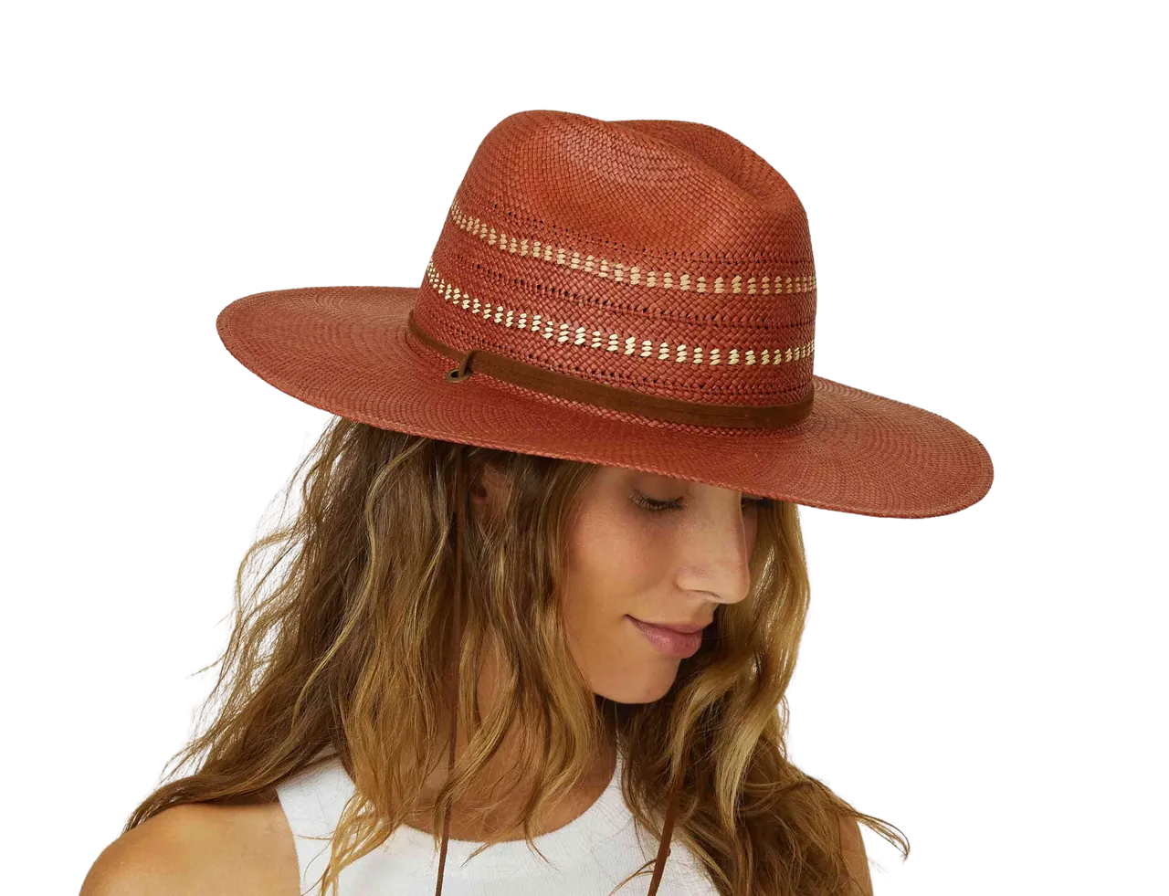 Freya Gazania Hat, Brick