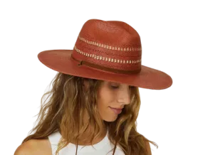 Freya Gazania Hat, Brick