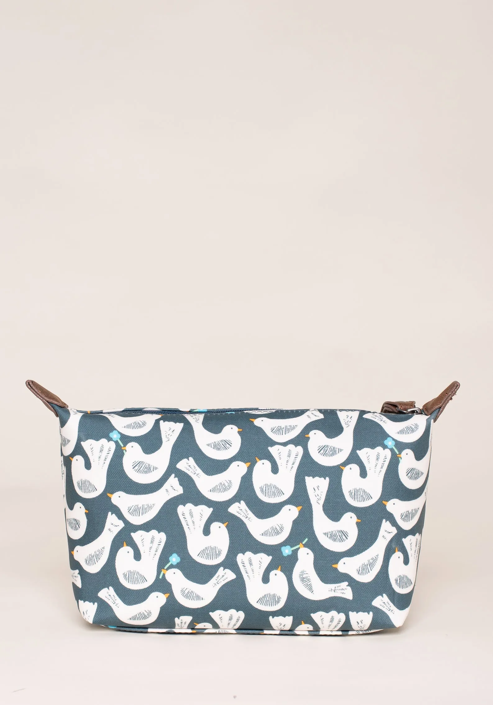 Geo Birds Small Wash Bag