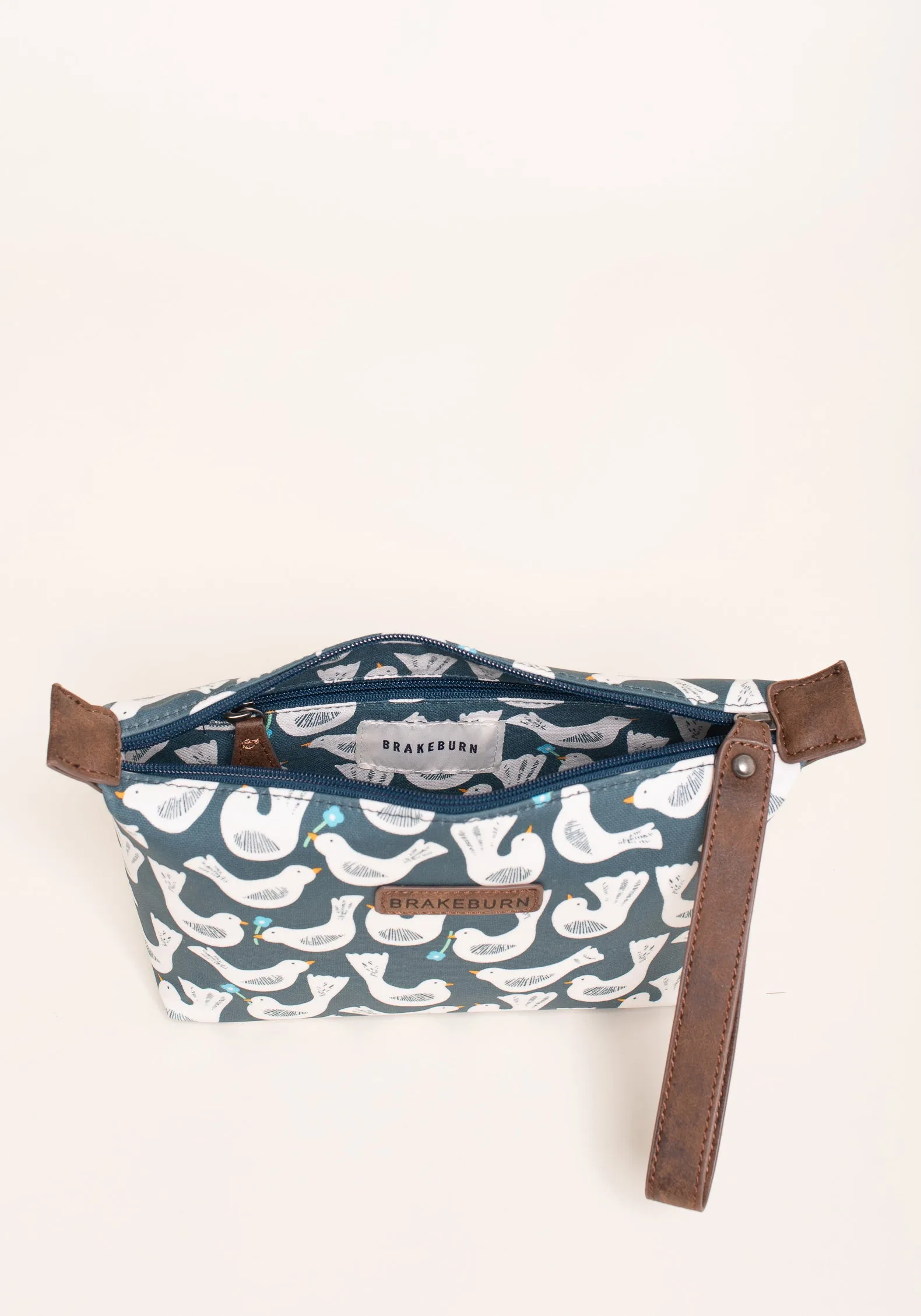 Geo Birds Small Wash Bag