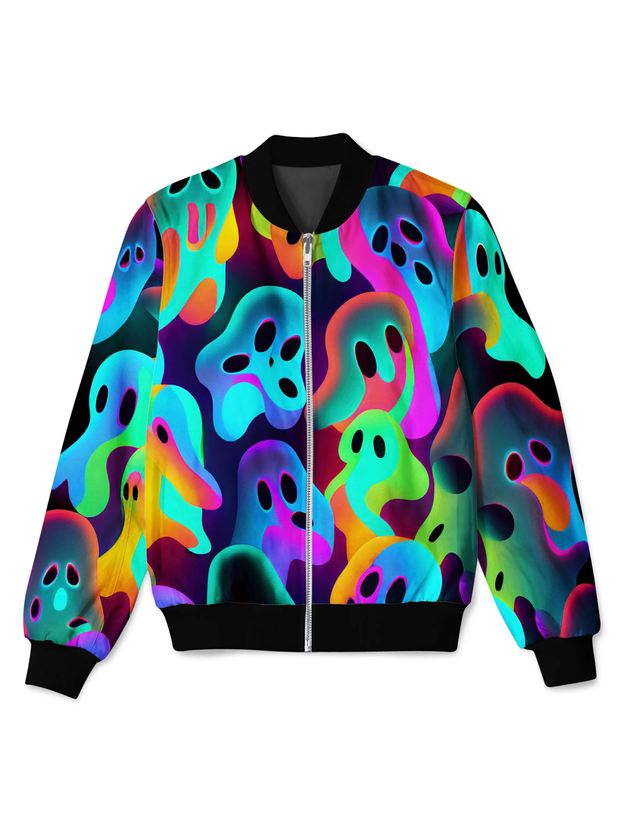 Ghostly Bomber Jacket