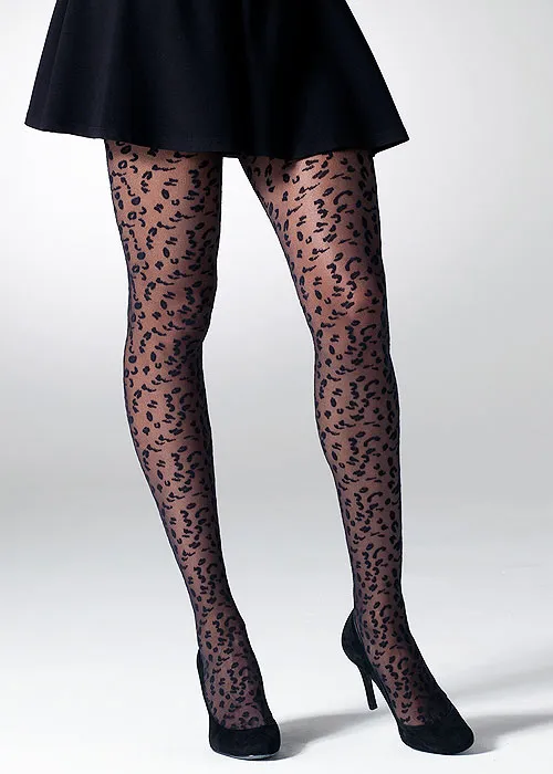 Gipsy Leopard Mesh Tights ()