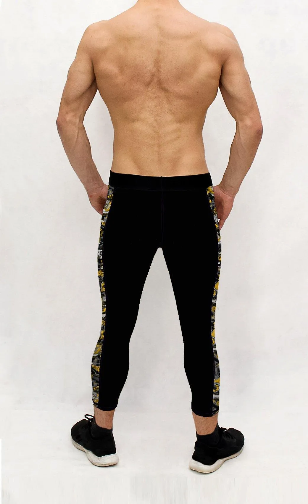 Graffiti Men's Pocket Tights