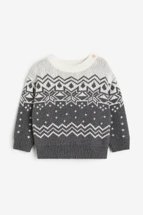 H&M Jacquard-knit Sweater