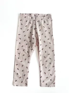 H&M cherry print tights (1Y)