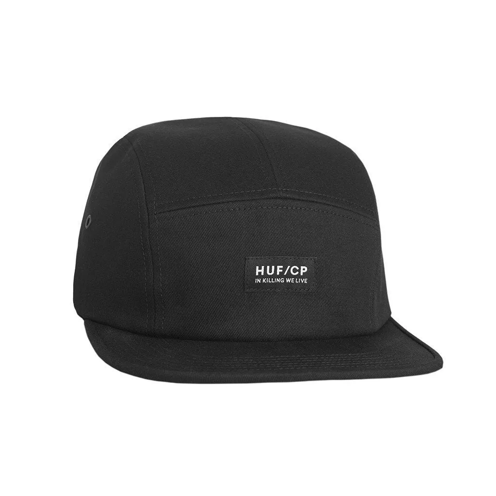 HUF X CLEON PETERSON VOLLEY HAT // BLACK