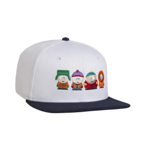 HUF X SOUTH PARK STRAPBACK HAT // WHITE