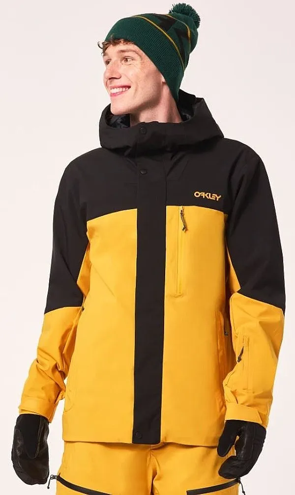 jacket Oakley TNP TBT Shell - Amber Yellow/Blackout - men´s